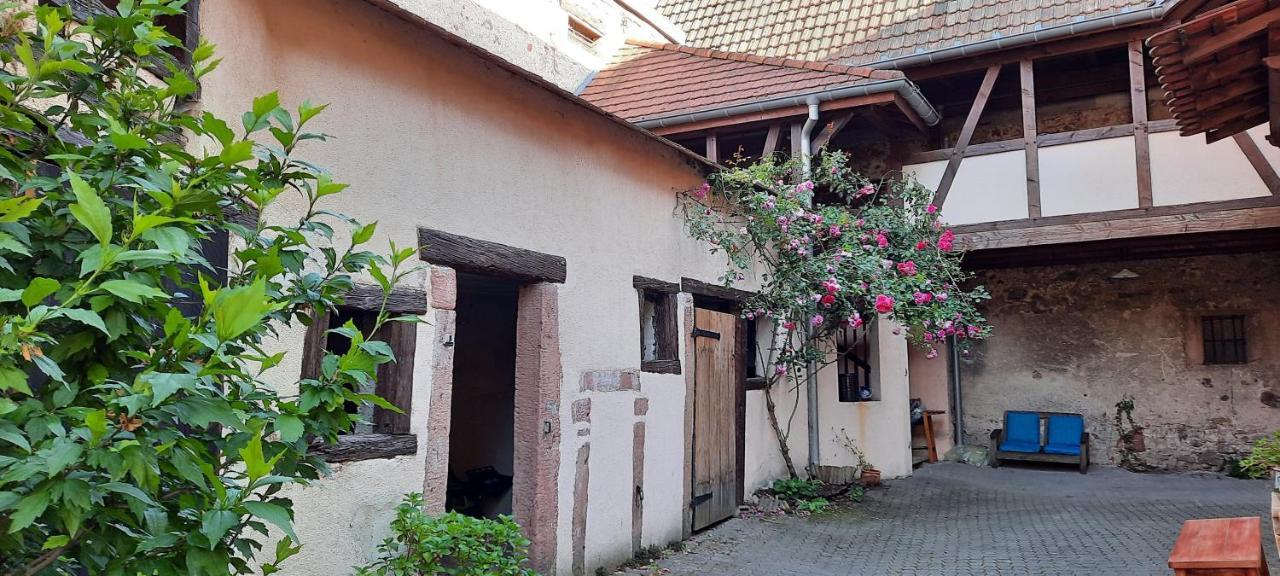 Ferienwohnung La Charpenterie Bergheim Exterior foto