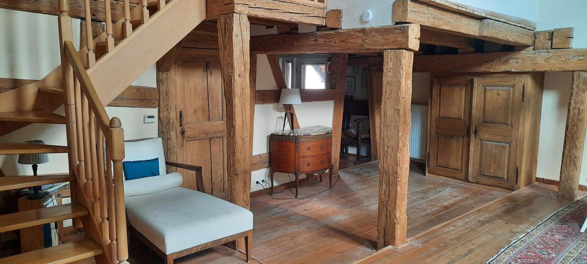 Ferienwohnung La Charpenterie Bergheim Exterior foto